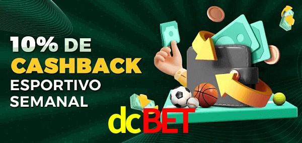 10% de bônus de cashback na dcbet